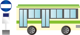 唐津市内のバスは乗継ぎロスがないように連携乗継ぎロスがないように連携